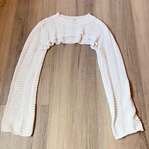 SHEIN White Knit Sweater